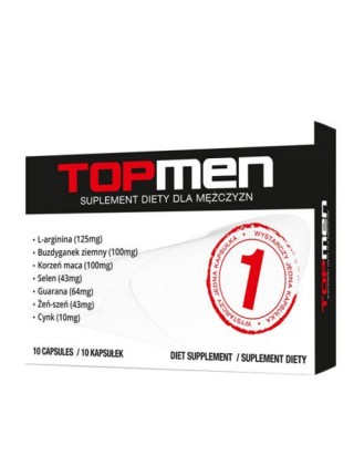 Препарат для стимуляції ерекції та потенції SHS Top Men Plus 10 шт.