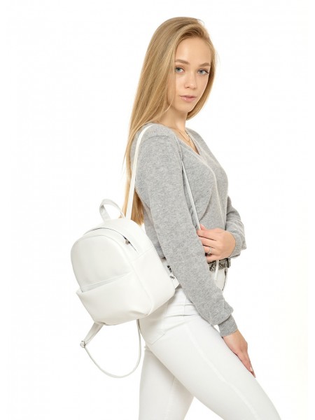 Жіночий рюкзак Sambag Brix SQH білий 11121008