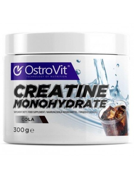 Креатин моногідрат OstroVit Creatine Monohydrate 300 g 120 servings Cola