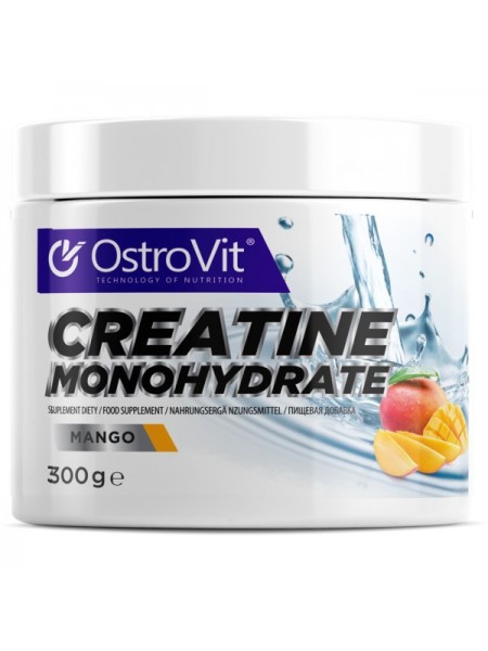 Креатин моногідрат OstroVit Creatine Monohydrate 300 g 120 servings Mango