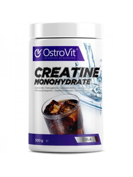 Креатин моногідрат OstroVit Creatine Monohydrate 500 g/200 servings/ Cola