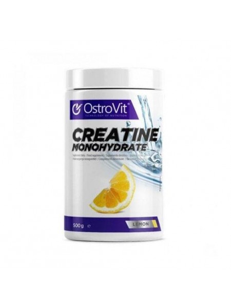 Креатин моногідрат OstroVit Creatine Monohydrate 500 g/200 servings/Lemon