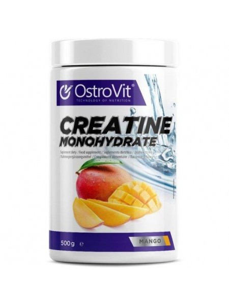 Креатин моногідрат OstroVit Creatine Monohydrate 500 g/200 servings/ Mango