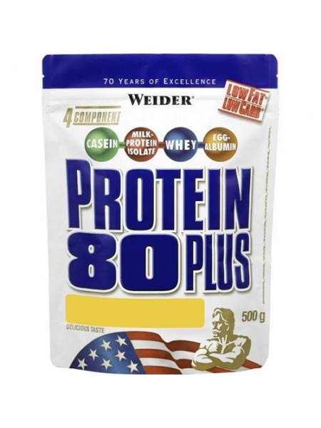 Протеин Weider Protein 80 Plus 500 g /16 servings/ Stracciatella