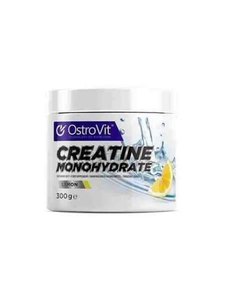 Креатин моногідрат OstroVit Creatine Monohydrate 300 g /120 servings/Lemon