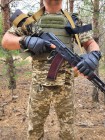 Рукавички тактичні шкіряні без пальців TACTIGEAR PS-8801 Patrol Black M
