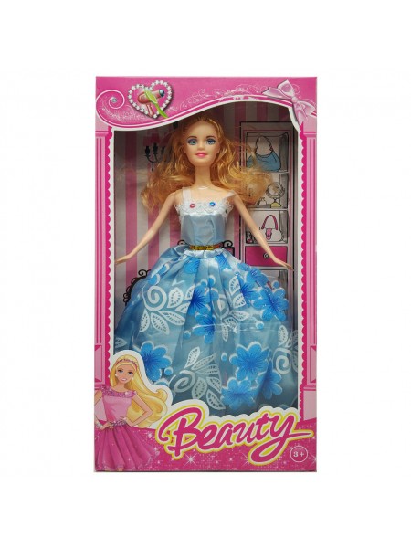Дитяча лялька "Beauty" Bambi 1219-5 у бальному платті Синій
