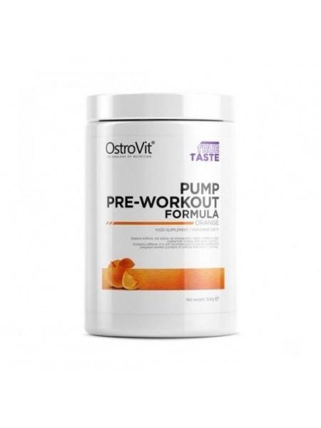 Комплекс до тренування OstroVit PUMP Pre-Workout 500 g 50 servings Orange