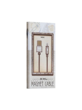 Кабель USB Remax RC-095i Gravity USB — Lightning Чорний