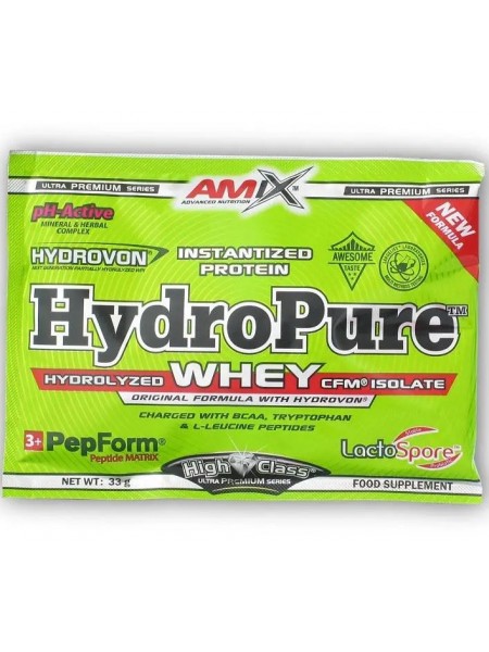 Протеин Amix Nutrition HydroPure Whey 33 g Double Chocolate