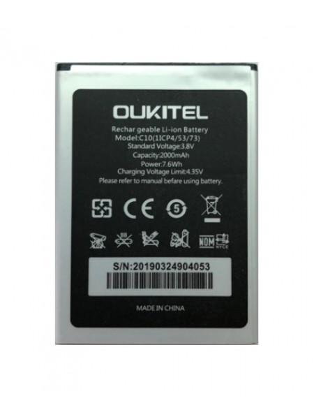 Батарея Oukitel C10 2000 мА·год