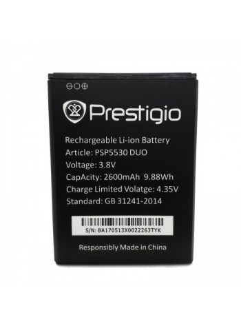 Акумулятор Prestigio PSP3533, PSP5530 для Grace Z3 3533 Duo 2600 мА·год (T1192)