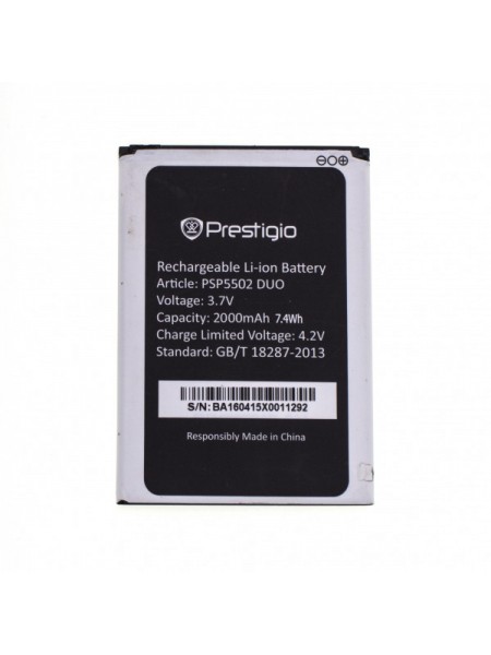Аккумулятор Prestigio PSP5502 Muze A5 2000 mAh (T1022)