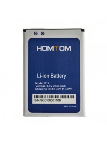 Акумулятор Homtom S12 2750 mAh (T1157)