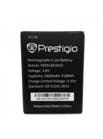 Акумулятор Prestigio PSP5530 для Grace Z5 5530 Duo 2600mAh (T1130)