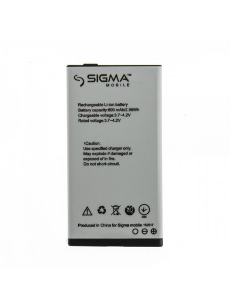 Акумулятор Sigma Comfort 50 Senol 800 мА·год (MT16614-1)