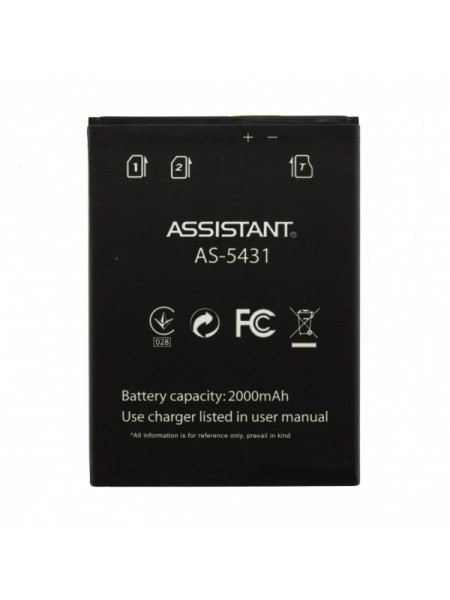 Акумулятор Assistant AS-5431 2000mAh (T1181)