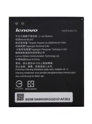 Батарея Lenovo/ZUK Lenovo BL242 (A2020 Vibe C, A3690, A3860, A3900, A6000, A6010, K3, K30) 2300 mAh