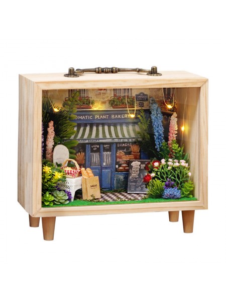 3D Румбокс ляльковий будинок конструктор у коробці DIY Cute Room K-005 Bakery