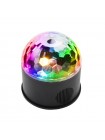 Диско куля EKOOT M-M09 MINI LED Bluetooth 9 кольорів кришталева куля пульт ДК (5206-15737a)