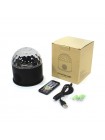 Диско куля EKOOT M-M09 MINI LED Bluetooth 9 кольорів кришталева куля пульт ДК (5206-15737a)