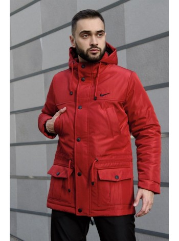 Парка "Зима" червона Nike Репліка XXL (1591254782/4)