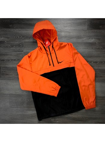 Чоловічий анорак President Nike Репліка XXXL Чорний-Жовтогарячий (1590476403/6)