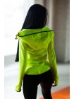 Жіноча спортивна курточка Designed for Fitness Lemon L/XL жовтий/салатовий
