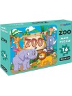 Дитяча настільна гра "Maxi-пазл Зоопарк" Magdum ME5032-01 EN