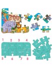 Дитяча настільна гра "Maxi-пазл Зоопарк" Magdum ME5032-01 EN