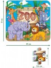 Дитяча настільна гра "Maxi-пазл Зоопарк" Magdum ME5032-01 EN
