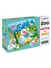Дитяча настільна гра "Лото + мемо Зоопарк" Magdum ME5032-21 EN