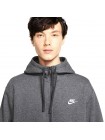 Бомбер чоловічий Nike Sportswear Club Fleece L Сірий (BV2645-071)