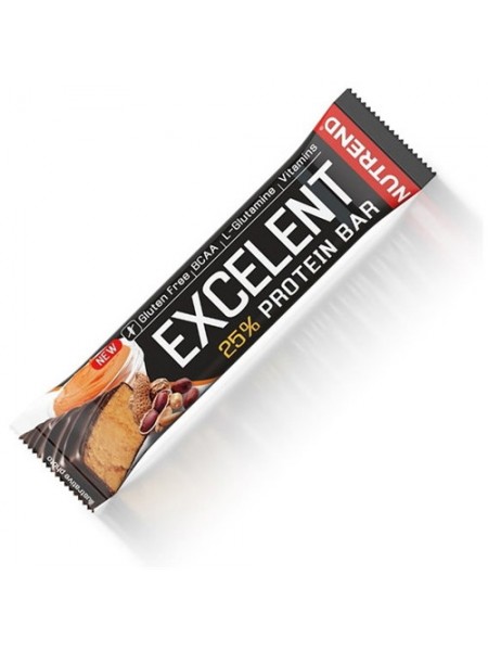Протеїновий батончик Nutrend Excelent Protein bar 85 g Peanut Butter in Milk Chocolate