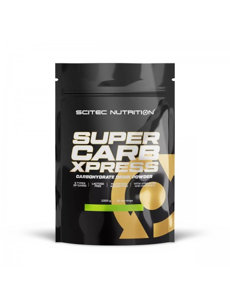 Комплекс до тренування Scitec Nutrition Super Carb Xpress 1000 g /20 servings/ Unflavored