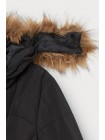 Жіноча куртка H&M S чорний 7212670