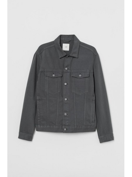 Куртка джинсова H&M XS Темно-сірий 29075897959