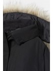 Жіноча парка H&M XS чорний 7402130