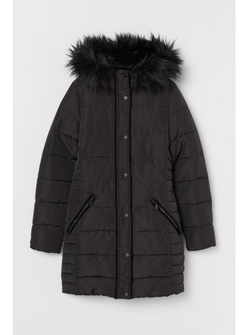 Жіноча парка H&M 34 чорний 7727640
