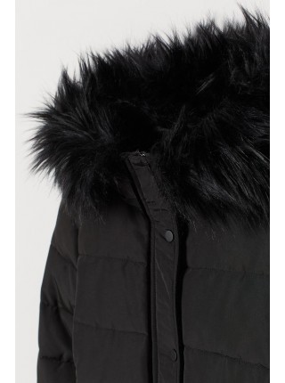Жіноча парка H&M 34 чорний 7727640