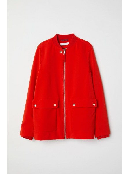 Жіноча куртка H&M 38 червоний 312584928