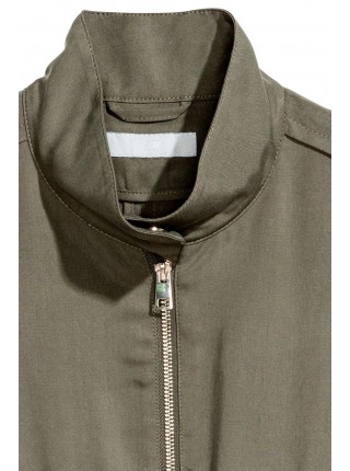 Жіноча куртка H&M 36 хакі 902511033
