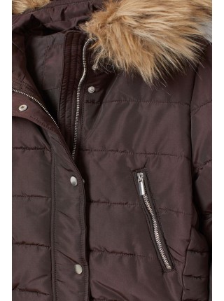 Жіноча куртка H&M 36 темно-коричневий 7554400