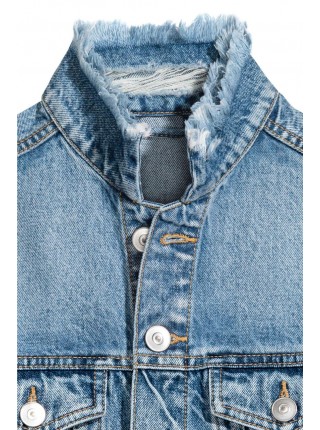 Куртка джинсова H&M 32 синій 212533592