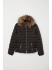 Жіноча куртка H&M 36 чорний 10086426758