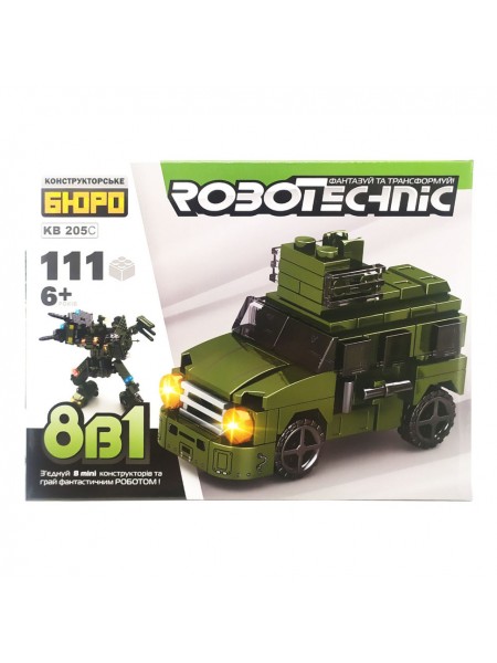 Дитячий конструктор "RoboTechnic" Limo Toy KB 205A-H Вантажівка
