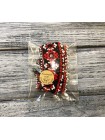 Кольє-силянка із чеського бісеру HatynkaUA Necklace намисто ручної роботи до вишиванки (SUN999_17)