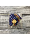 Кольє-силянка із чеського бісеру HatynkaUA Rainbow Necklace стильне намисто ручної роботи (SUN999_19)