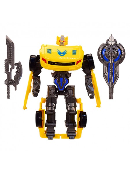 Дитячий трансформер "Робот-машинка" A-Toys 39-6 Жовтий