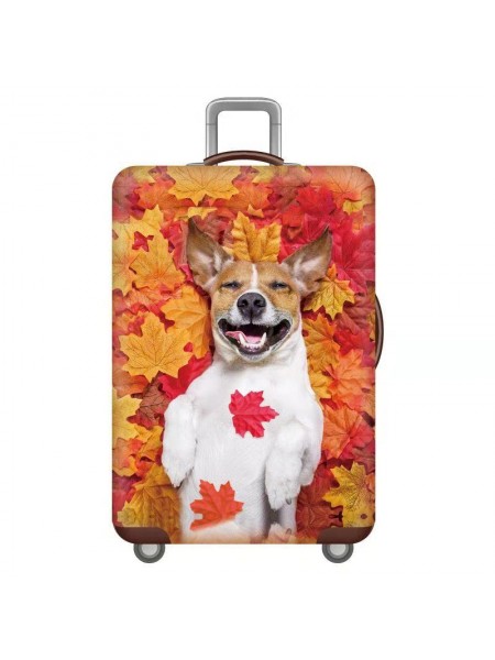 Чохол для валізи Turister модель Happy Dog M Різнобарвний (HD_095M)